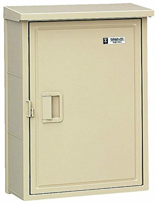 

Mirai Industry Wall Box, Roofed, Vertical Type, Effective Depth 146cm, Beige, Price per Unit, WB-5AJ