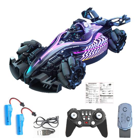 

2.4GHz радиоуправляемый дрифт-кар с музыкальным освещением Spray, высокоскоростной полный привод фиолетовый