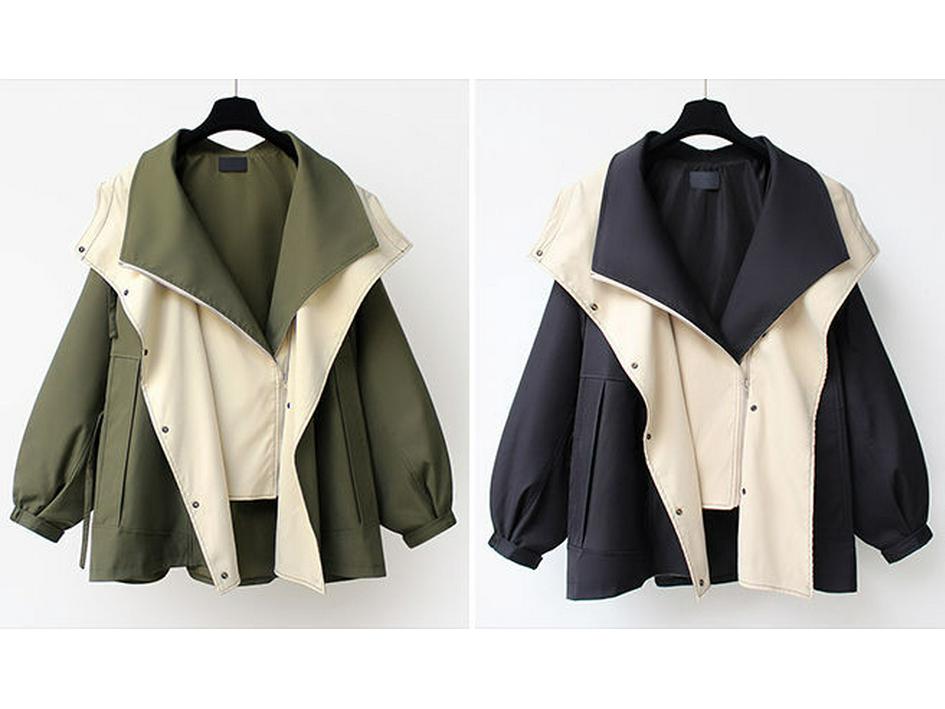 Korean Style Autumn Slimming Mid-Length Trench Coat - 2025 Casual Women's Fashion