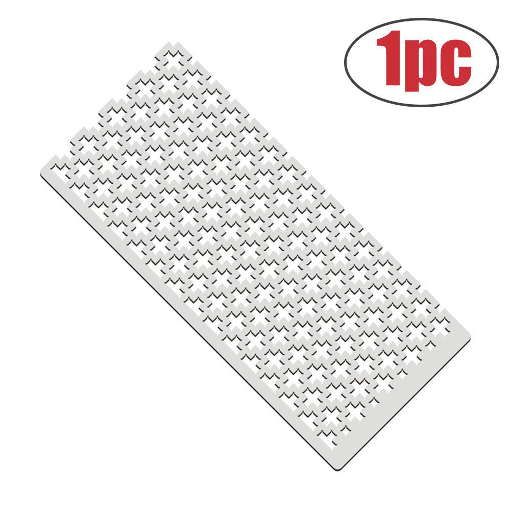 DIY Diamond Painting Cross Stitch Tools Ruler Drawing Square Round Diamond Embroidery Accessory Stainless Steel Embroidery Ruler
