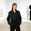 European & American Style Women's Belted Long Sleeve Short Windbreaker Jacket for Spring/Autumn