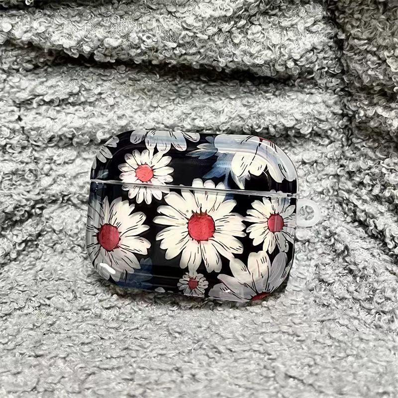 

Чехол для наушников Легкая роскошь и простота Lenovo Lp40pro Ударопрочный Раздельный Шумоподавление Bluetooth Lp2pro Защитный чехол Ea110 Гибкий клей Lenovo LP2pro Black Daisy [Single Shell]]