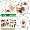 9 Pieces Kwanzaa Window Stickers Clings Kwanzaa Window Decorations Decals for Office Home Glass Door Party Decor, 11.8 x 7.9 Inches