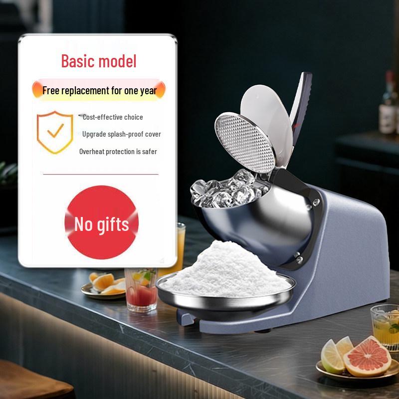 Automatic Shaved Ice Machine for Home & Commercial Use - Ideal for Smoothies, Milk Tea Shops, and Ice Breakers Smoothie Cup