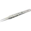 TRUSCO and Swiss Tweezer Rounded Acid-Resistant Magnetic-Resistant Tweezers, Style, 120mm, Tip, 2AG-SA