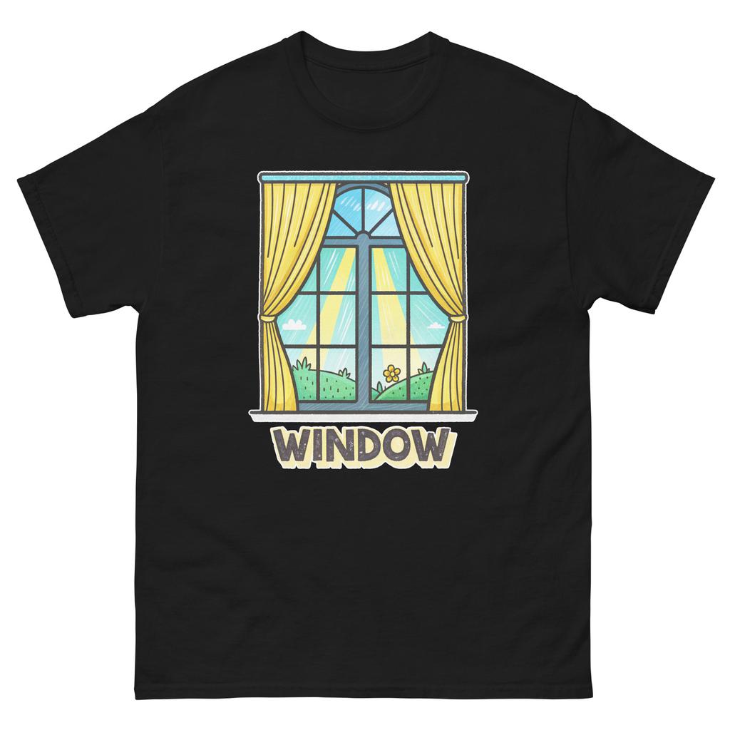 Window Popular Illustration Object T-Shirt