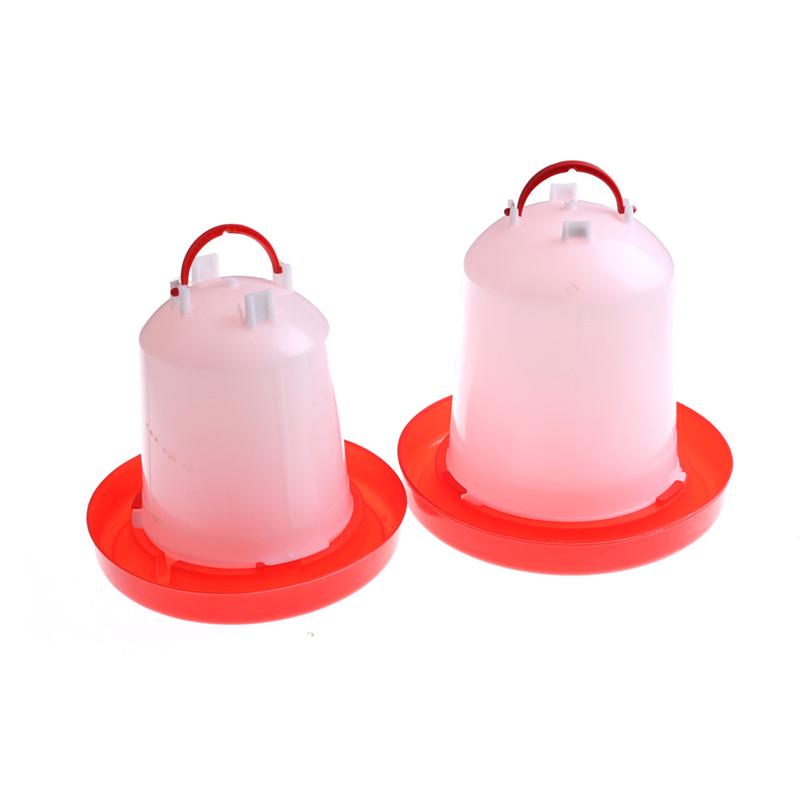 Chicken Feeder Drinker Poultry Chick Hen Quail Bantam Food Water 2.5L/4L_DM Chicken Feeder Drinker Poultry Chick Hen Quail Bantam Food Water 2.5L/4L_DM