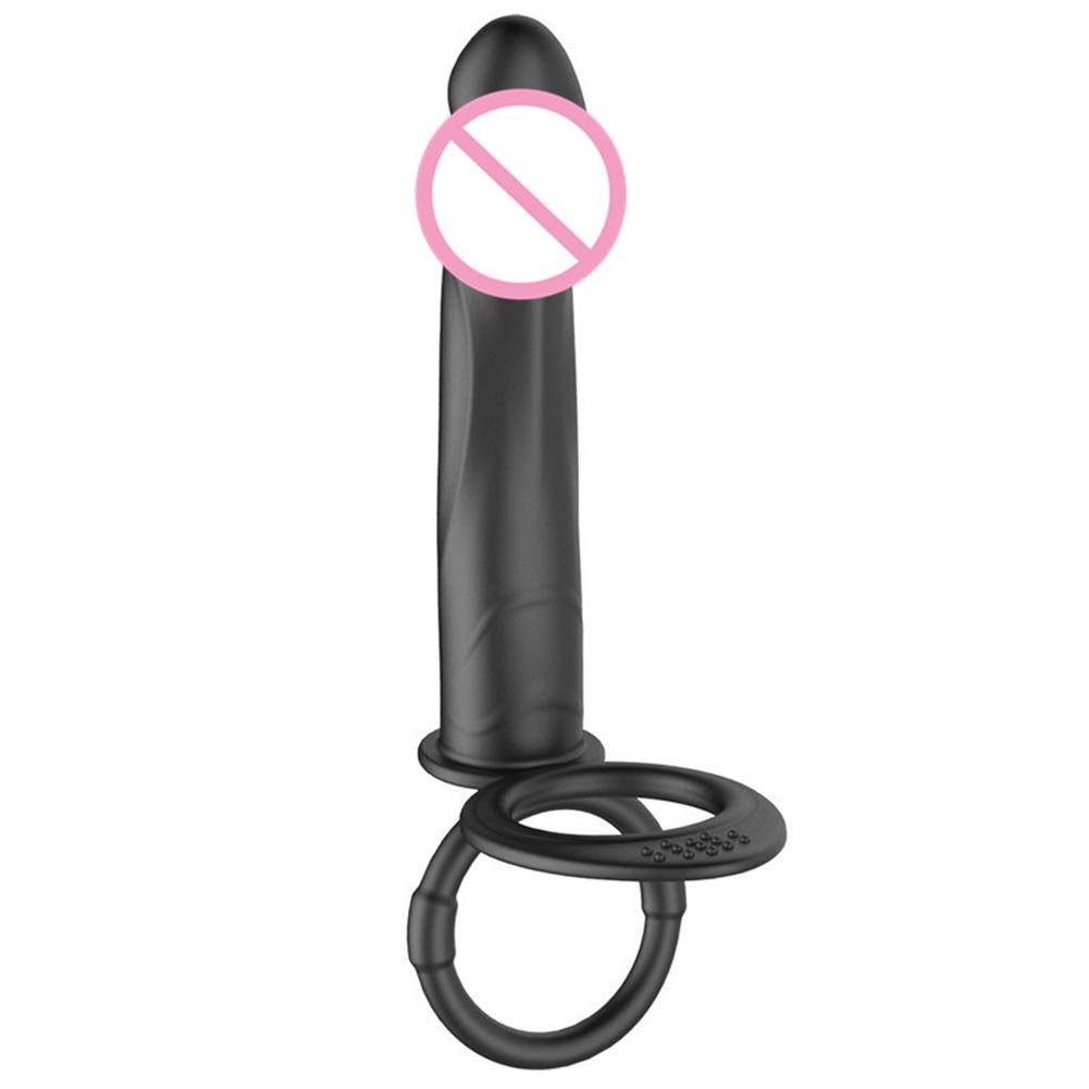 Sexuální hračka pro dospělé 10rychlostní duální vibrační masážní dildo s kolíčky
