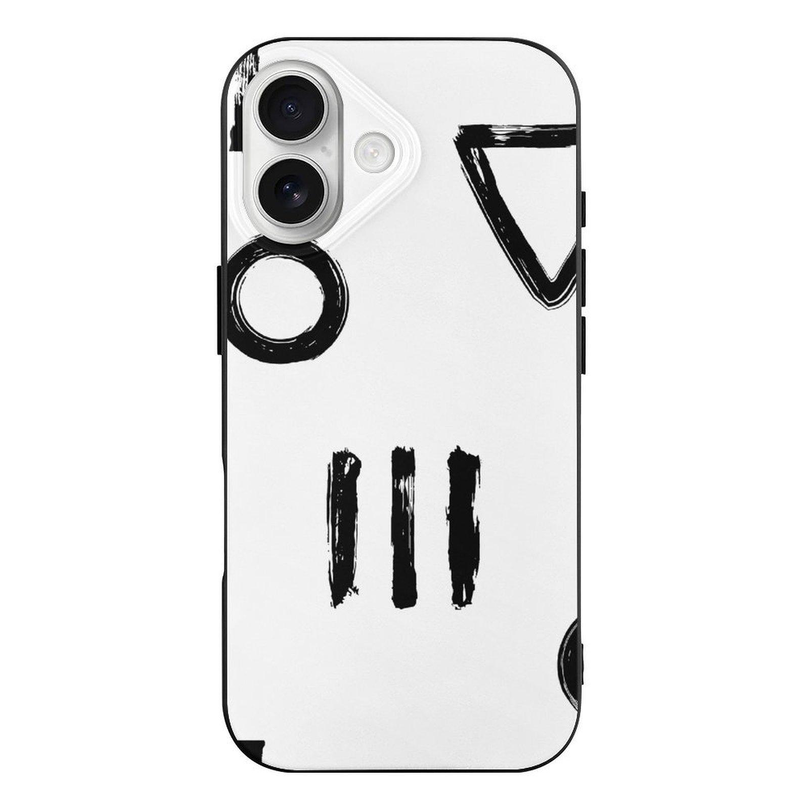 1 упаковка Чехол для телефона из ТПУ для серии iPhone 17, легкий, устойчивый к пожелтению, прочный дизайн, ежедневная защита IPHONE-17 чёрный