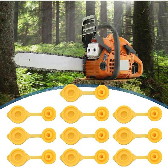 10 Pcs Yellow Fuel Gas Can Vent Cap Replacement for Plastic Gas Cans, Fuel Gas Can Jug Vents/Cap