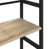 Bookshelf Sonoma Oak 40 X 29.5 X 149 Cm Particleboard