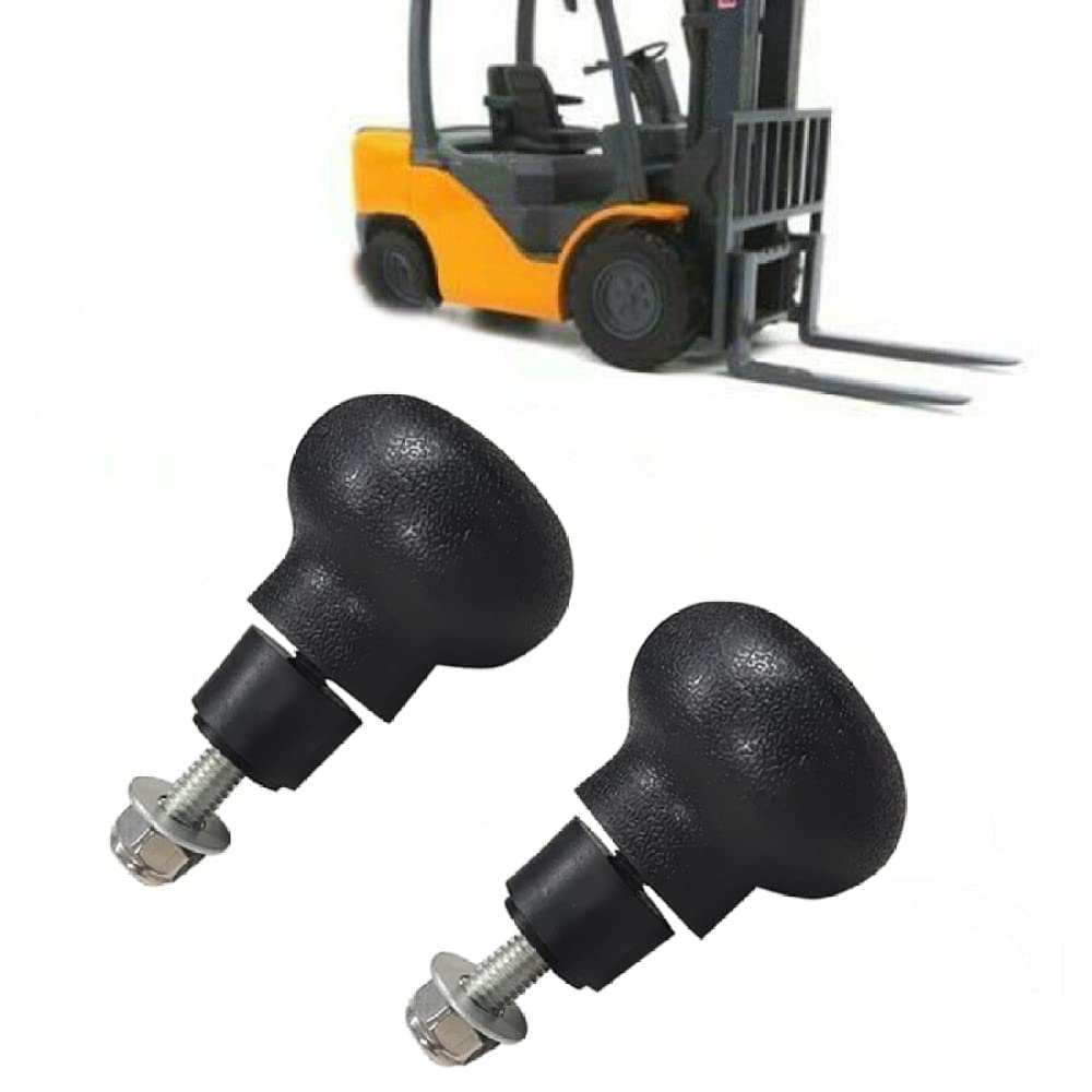 

EastVita Вращающаяся ручка на руль, 8 мм винт, вращающаяся ручка на руль, поворотный вспомогательный шар, аксессуары для трактора, вилочного погрузчика, 2 шт. Kids чёрный