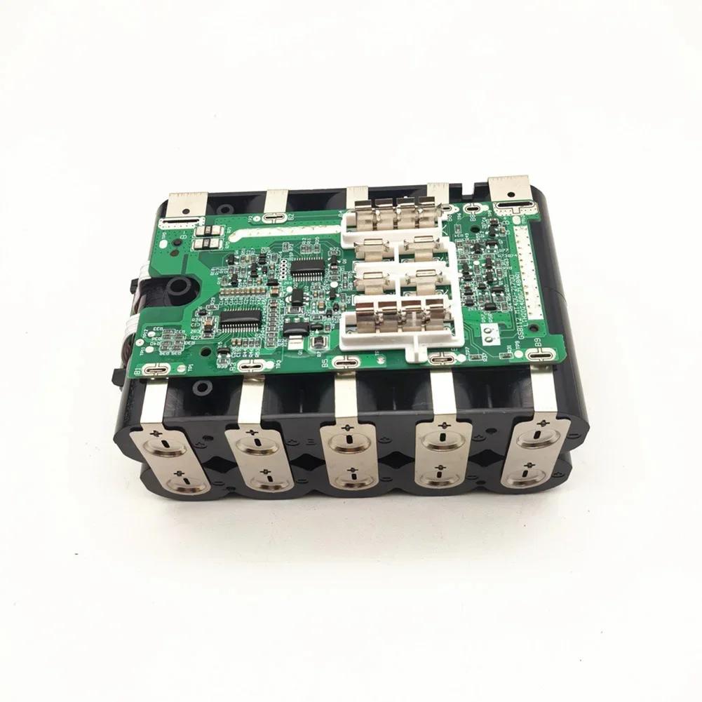 Battery Kit for 40V Brushless Tools with 10pcs 21700 Cells and Safety Protection Compatible with BL4020 BL4030 BL4025