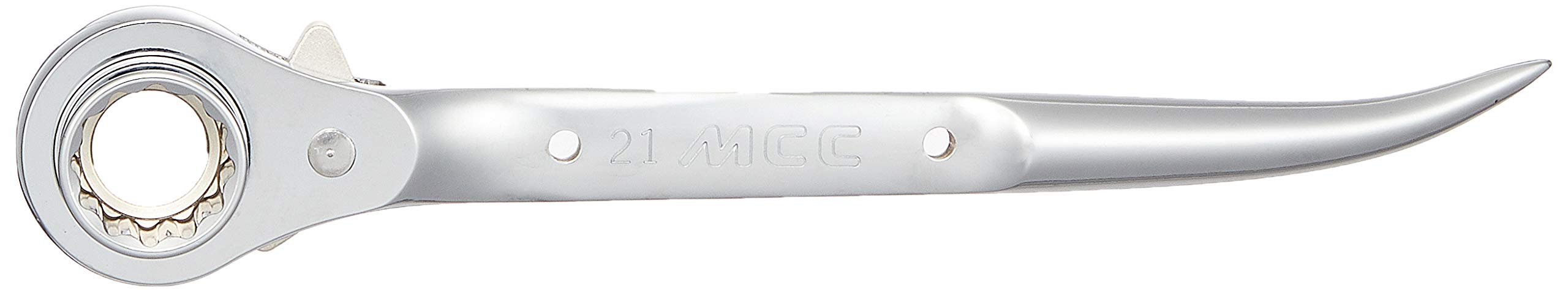 

MCC Ratchet Polished RWM1721 Wrench, Short, 17x21mm, помаранчевий