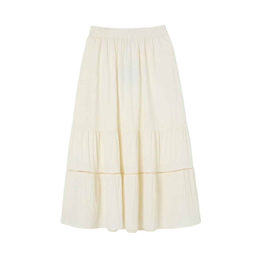 LAP Tiered Banding Long Skirt As2Ws560