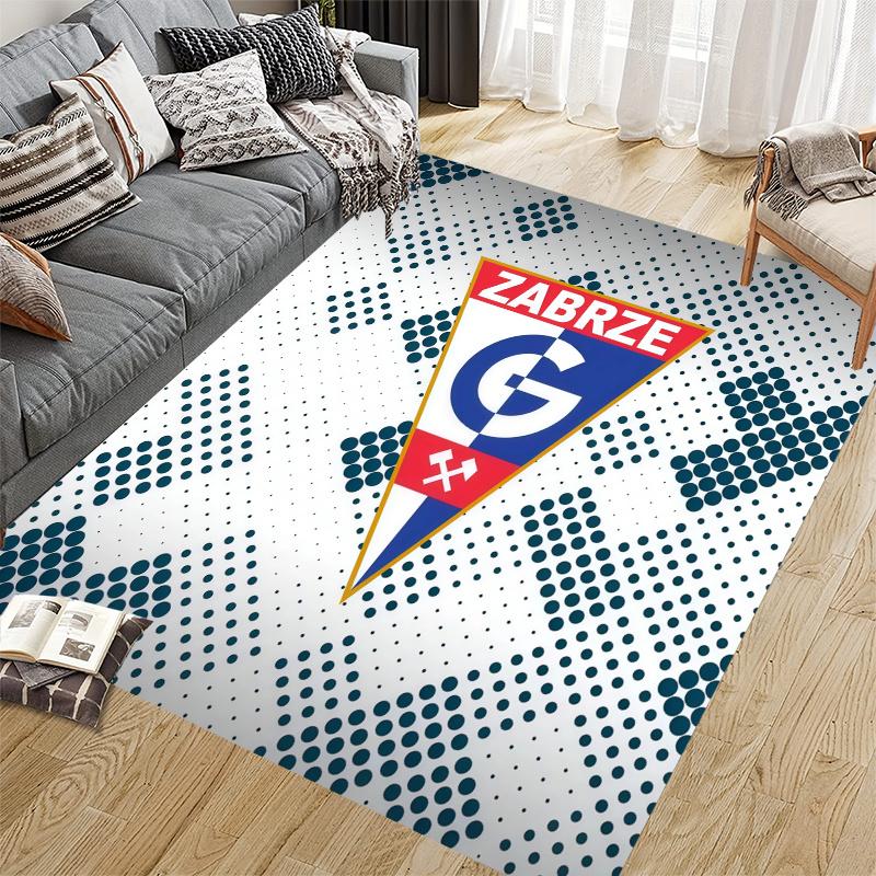 Gornik Zabrze Home Sofa Decoration for Living Room & Bedroom, Non‑Slip Play Flannel Floor Mat for Game Room