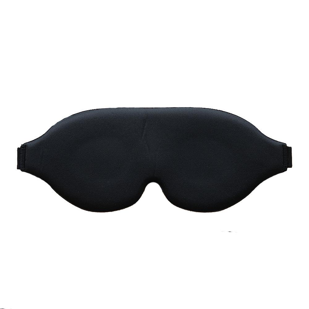 

3D маска для сна, блокирующая свет, мягкая маска для глаз, помощь для сна в путешествиях, ночная дышащая маска для сна для комфорта глаз чёрный