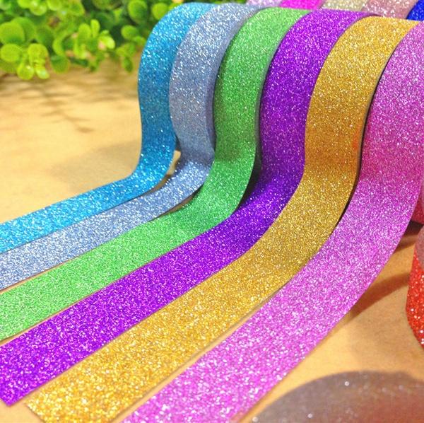 

Простые декоративные клейкие ленты Радужная лента Клейкая лента Декоративная лента Лента васи Набор лент для DIY Набор лент васи #1pc 3X1.5cm светло-синий