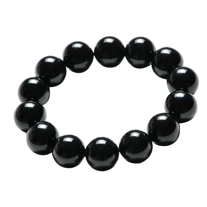 Black Agate Lucky Charm Bracelet