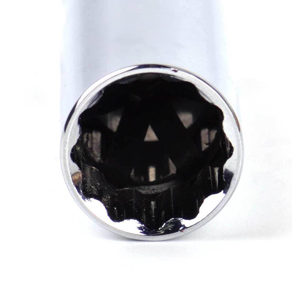 Spark Plug Socket 14mm Thin Wall Spark Plug Socket 3/8-Inch Drive 12-Point Spark Plug Sockets Spark Plug Socket