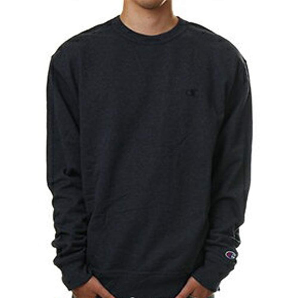 

Champion Powerblend Fleece Crewneck Size S0888 Navy Sweatshirt, (S, Heather) [Used]