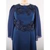 Plus Size Elegant Round Neck Beaded Embroidered Sequin Evening Gown Formal Wedding Party Bridesmaid Dress