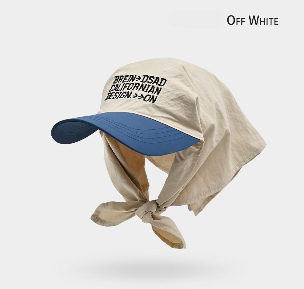 Chic Color-Block Sun Hat with Embroidered Lettering - Adjustable Breathable Polyester Cap for Women and Men Perfect for All Seasons Thanksgiving