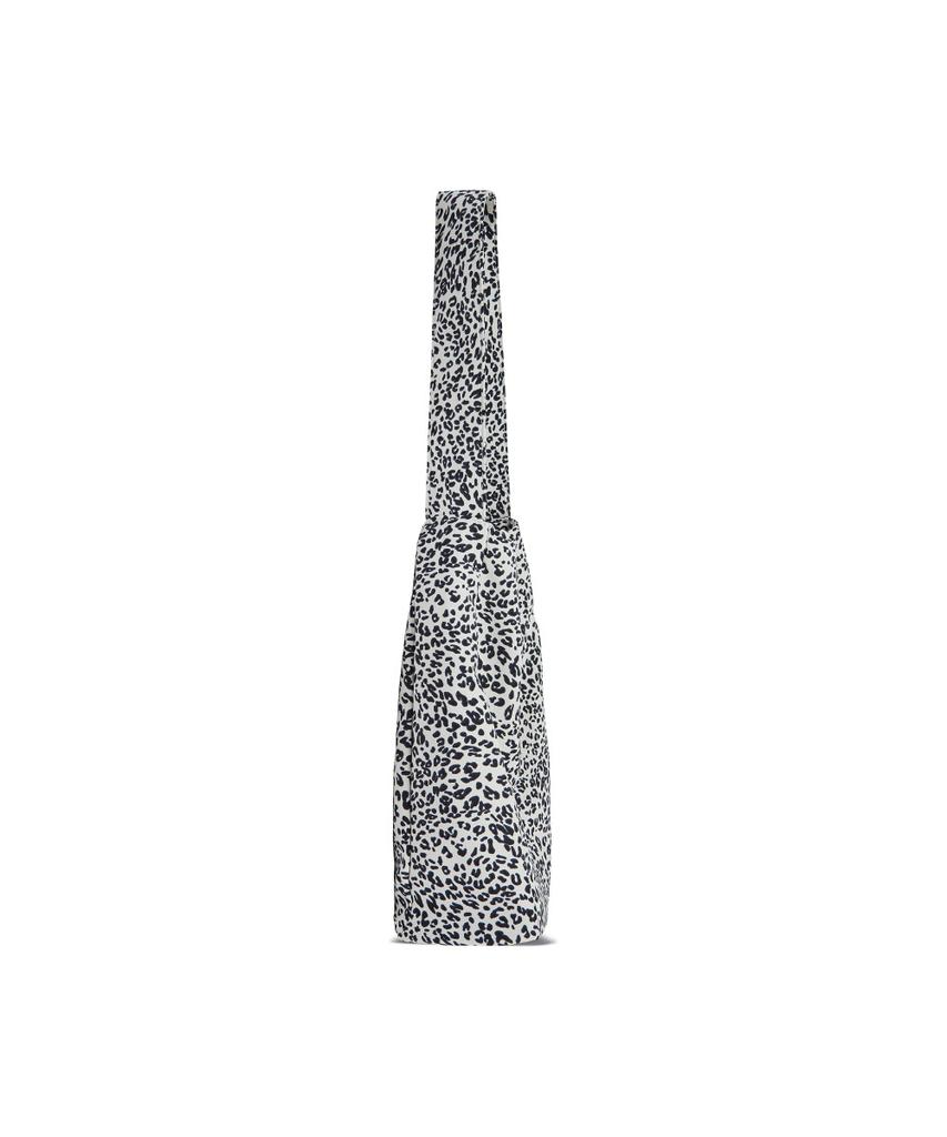 The Green Lab Leopard Print In-Pocket Shoulder Bag [Ivory]