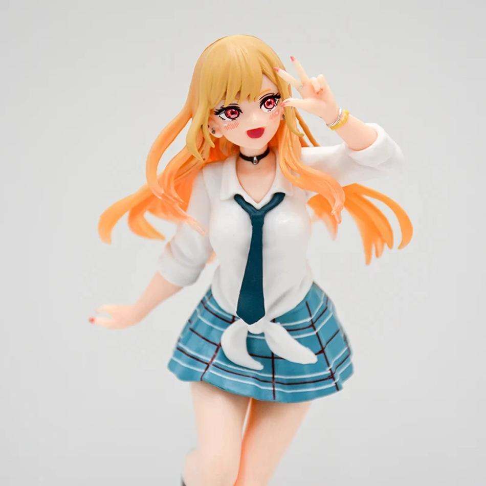 Sale Kitagawa Marin Anime Collection Figure My Dress Up Darling School Uniform Liz Devil Pvc Model Toys Desktop Ornaments