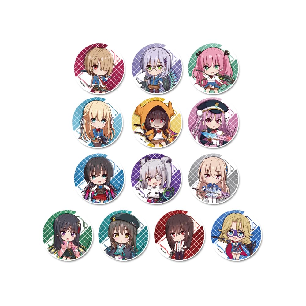 Heaven Burns Red Petit Choco Trading Can Badge 13-Piece Box