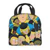 Invincible Cartoon Superhero Thermal Insulated Lunch Bags for Travel Portable Food Bag Cooler Thermal Lunch Boxes