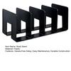 File Organizer for Desk 4 Compartments Large Magazine Manager Document Holder Thickened Bookshelf for Office Home