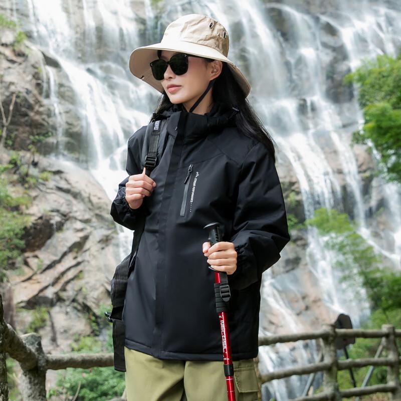 JOHLIN DREAM Women's Padded Windproof Hooded Jacket