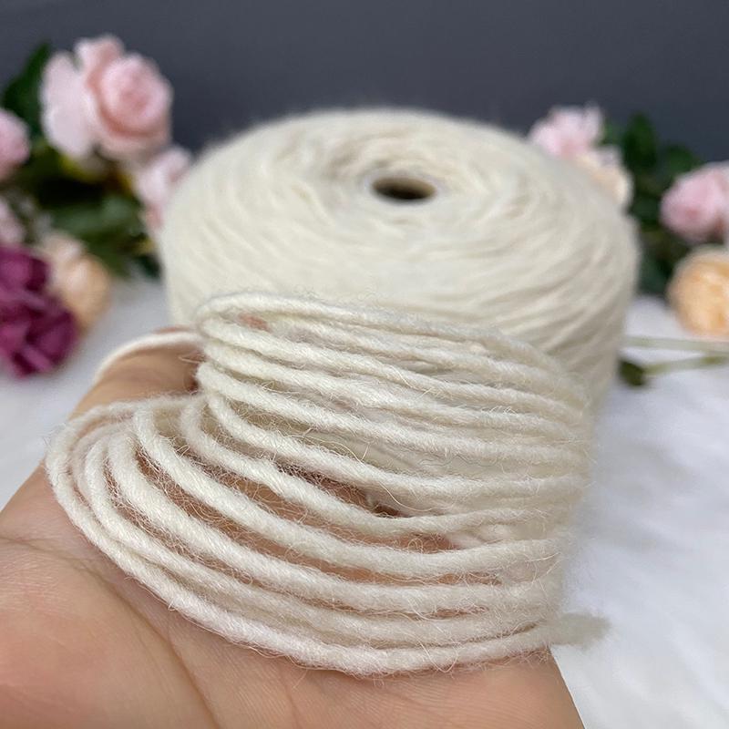 Imported Alpaca Wool Yarn - Thick, Soft, Skin-Friendly for Hand-Knitted Autumn/Winter Scarves, Hats & Coats