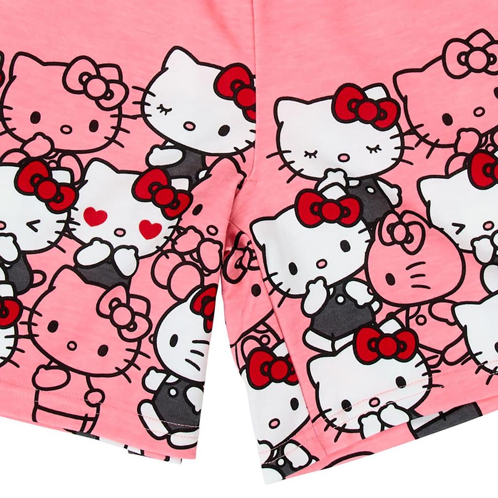 Sanrio Hello Kitty Half 825611 Pants, Red,
