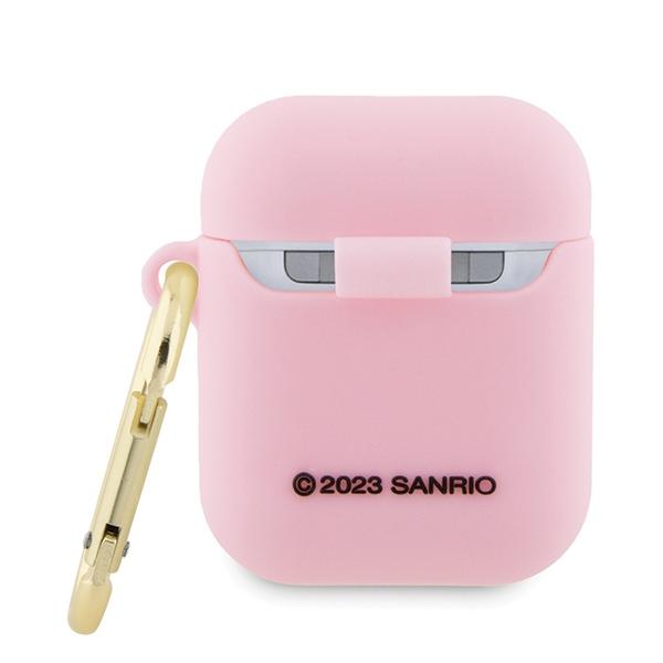 Hello Kitty HKA23DKHSP Airpods 1/2 Coverpink/pink Silicone 3D Kitty Head