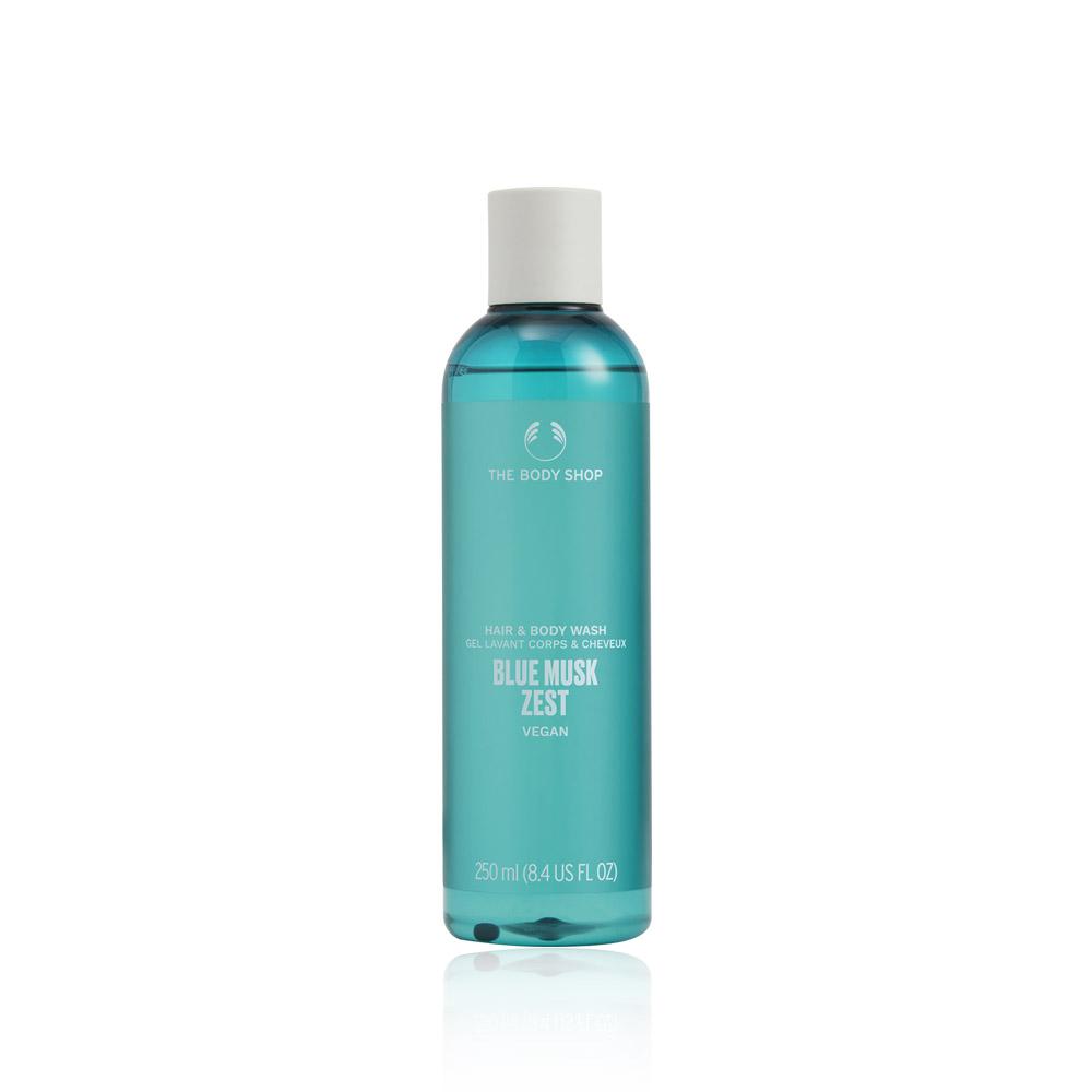 

[The Body Shop] Blue Musk Zest All-in-One Hair & Body Wash 250ML