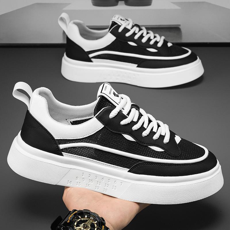 Men's Vulcanized Shoes Classic Low-top Canvas Shoes Breathable Canvas Casual Shoe Fashion Skateboard Shoes Lace Up Men Sneakers