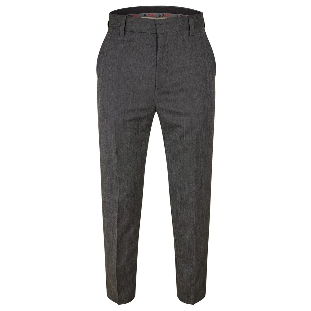 Hugo Mens Cotton Straight Leg Trousers