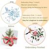 3 Sets Embroidery Kit for Beginners, Art Craft Handy Sewing Set Hummingbird and Flower Cross Stitch Starter Kits, DIY Embroidery Kits with Patterns