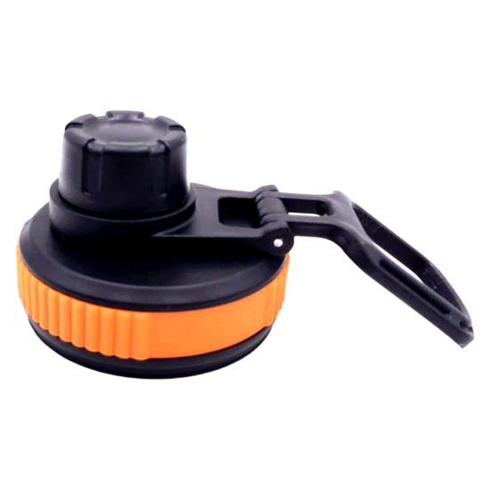 Flask Lid with Flexible Handle Food Grade Spill-proof Wide Mouth Insulated Water Bottle Lid Cover Replacement Parts