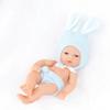 7 Inch Reborn Baby Doll Soft Silicone Realistic Newborn Vinyl Toy for Kids Gift