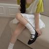 1Pair Cotton Knee Socks Breathable Knitted Foot Cover Fashion Leg Warmers  Lolita Style