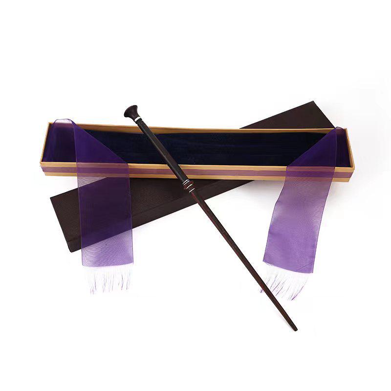 Harry Potter Magic Wand with Metal Core in Purple Box - Halloween Scepter
