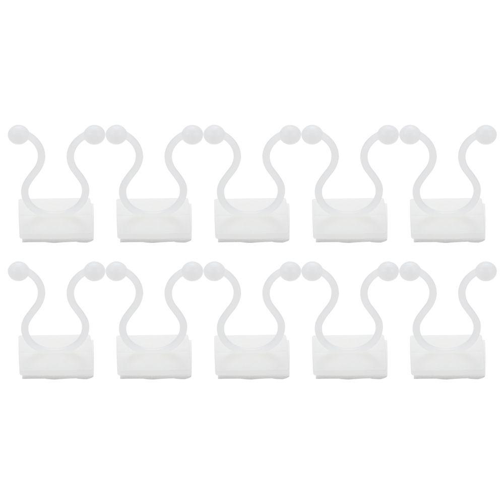 10/50PCS Invisible Plants Holder Climbing Greenhouse Bracket Rattan Clamp Wall Vines Plant Clip