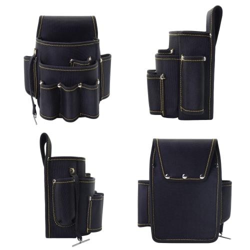 Yumeen Waist Bag, Nail Pouch, Electrician, Carpenter, Frame Carpenter, Gardening, Work Tool Waist Bag, Nail Pouch, Temporary Frame, Lightweight DIY, 2