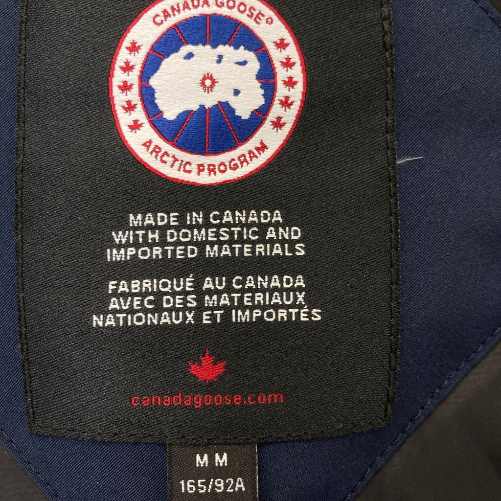 CANADA GOOSE 3037L Navy Victoria Parka Down Jacket Jacket NavyUsed