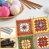 Wood Crochet Blocking Board Kit With Stainless Steel Rod Pins For Knitting Granny Squares Crochet Board Crafting Lovers Gifts