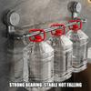 Retractable Suction Cup Towel Bar Bathroom Sturdy Wall Mounted Towel Bar Holders for Shower Bathroom Towl Storage Supplies
