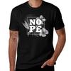 Funny Black and White Tropical Palm Nope Design TShirt Casual Everyday Wear TShirt